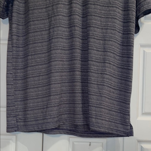 NFL Dallas Cowboys Gray Polo Shirt with Stripes - Picture 5 of 8